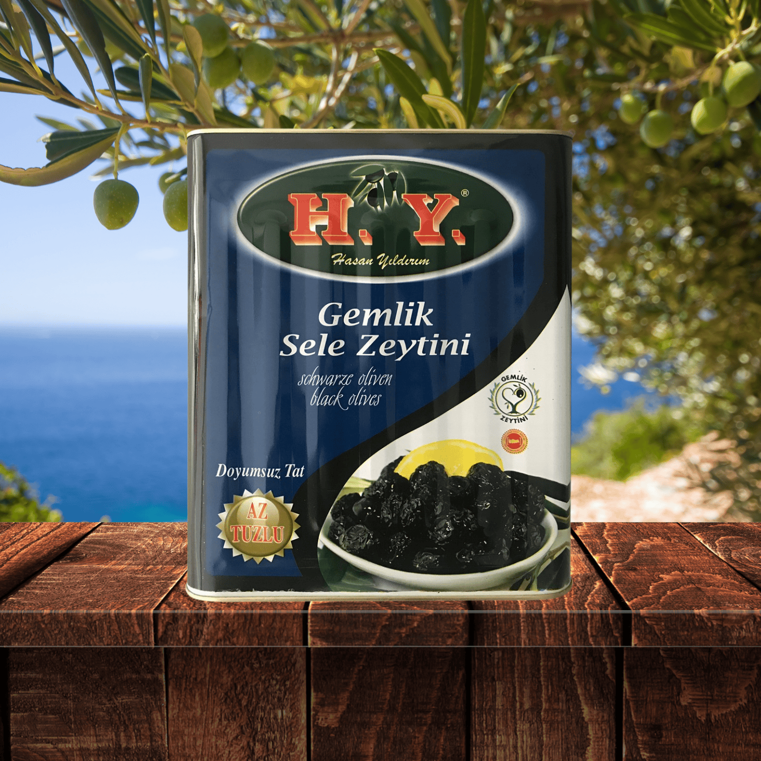 Lezzetli Yağlı Siyah Zeytin Tuzsuz Kuru Sele 10 Kg. (321 - 380