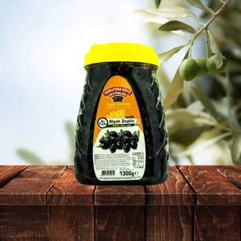 Süper Siyah Zeytin 1300 Gr. (291-350) Süper Siyah Zeytin 1300 Gr. (291-350)