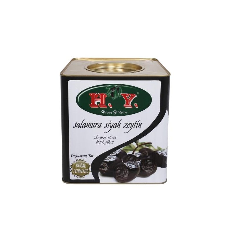 Salamura Siyah Zeytin Mega 10 Kg (201-230)