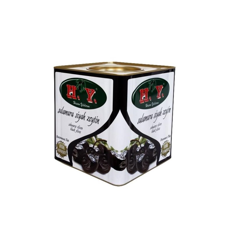 Salamura Siyah Zeytin Mega 10 Kg (201-230)