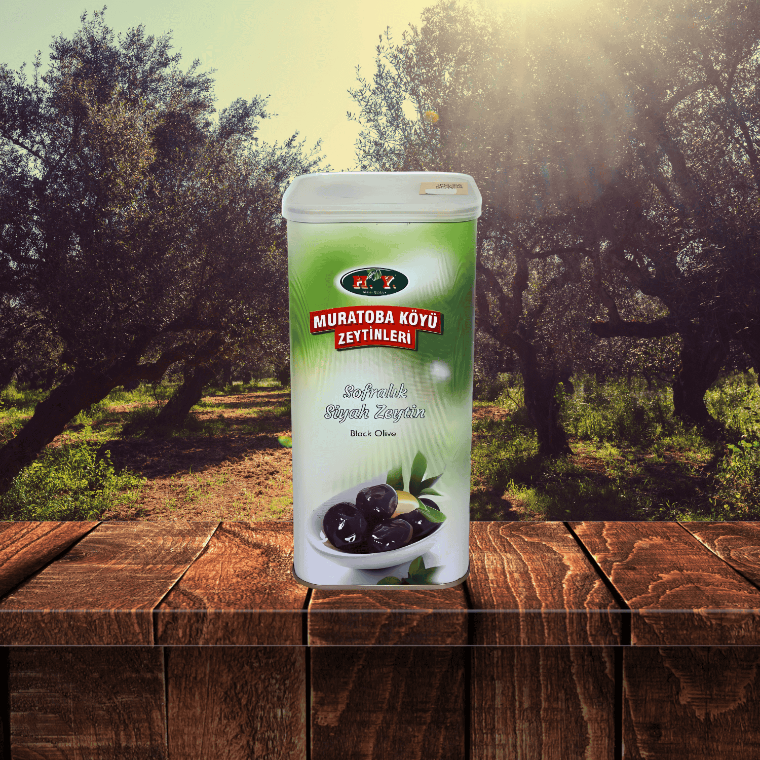 Lezzetli Tuzsuz Siyah Zeytin 900 Gr. (231 - 290) | Gemlik Zeytin Evi