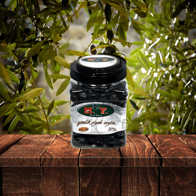 Özel İri Siyah Zeytin 900 Gr. (261-290)